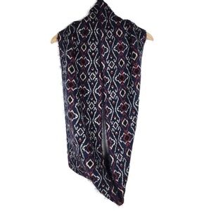 MADISON 88 Infinity Scarf Southwestern Boho Fringe Eyelash Soft Cozy Warm Thick